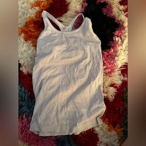 lulu lemon white tank